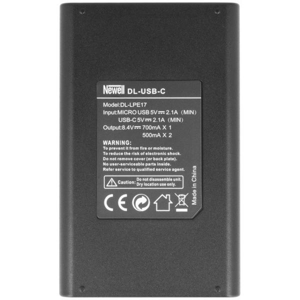 Newell DUAL-Channel Charger And LP-E17 Battery Pack Newell dl-USB-C - Afbeelding 10