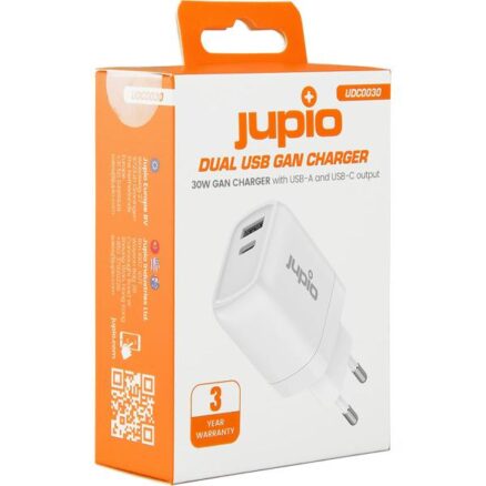 Jupio Dual USB Gan Charger 30W - Afbeelding 5