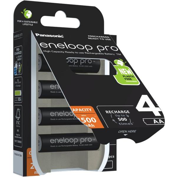 Panasonic Eneloop Pro 4x AA/HR6 2500mAh - Afbeelding 3