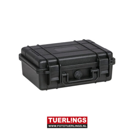 Case 2 Hard cover met plukschuim zwart