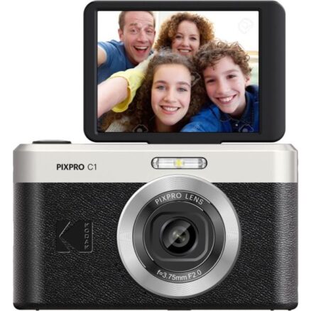 C1 Compact Camera Tiltable Scherm Black