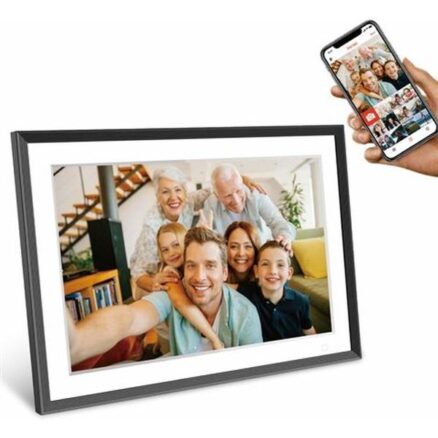 Frameo Digital Photo Frame HF-109T Black 10.1 inch w/ Frameg