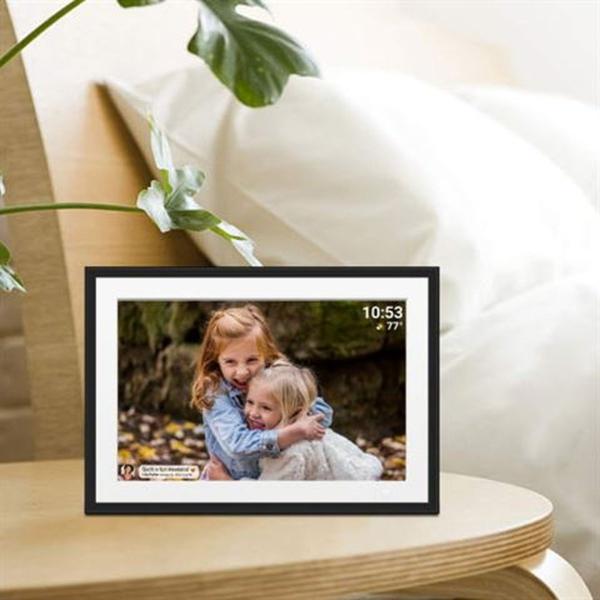 Frameo Digital Photo Frame HF-109T Black 10.1 inch w/ Frameg - Afbeelding 5