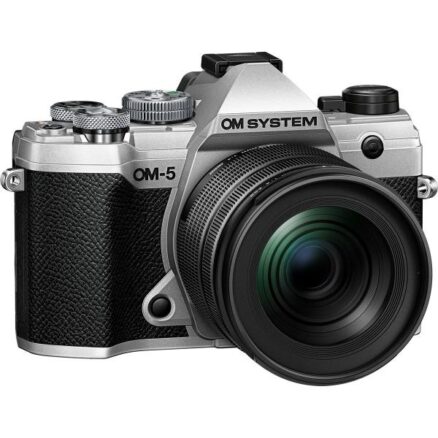 OM-5 + 12-45mm Kit Silver/Black - Afbeelding 3