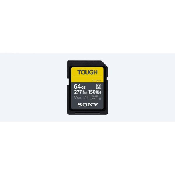 Sony SDXC 64GB UHS-II SF-M Tough R277/W150 MB/s - Afbeelding 2