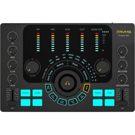 7CASTERSE3 For Podcast EN Streaming w/ 2X XLR - Afbeelding 2