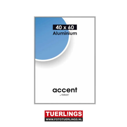 Photo Frame 55124 Accent Mat Silver 40x60cm