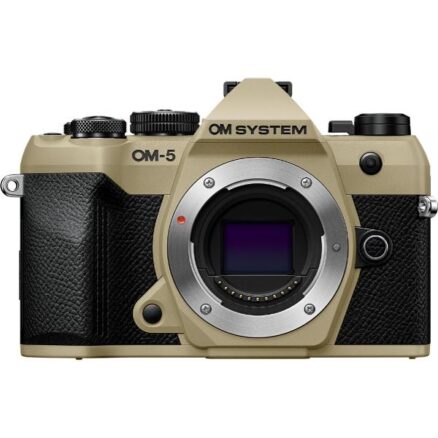 OM SYSTEM OM-5 Mark II Body Sand Beige