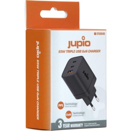 Triple USB (2C1A) Gan Charger 65W