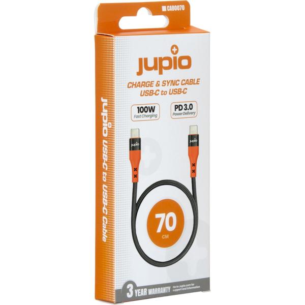 USB-C To USB-C Cable 70cm (100W USB 2.0) - Afbeelding 2