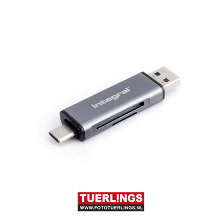 SD & MicroSD Dual Slot Card Reader USB 3.2 Type A & Type C