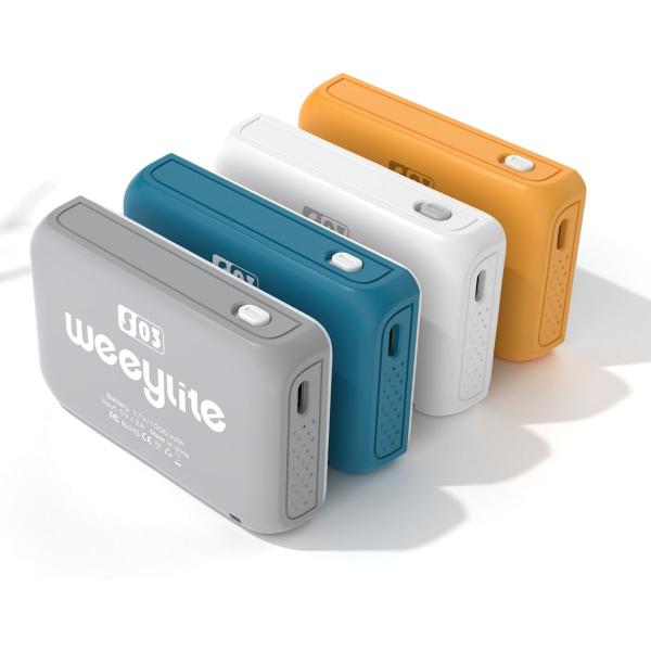 Weeylite S03 Portable Pocket RGB Light Grey - Afbeelding 2