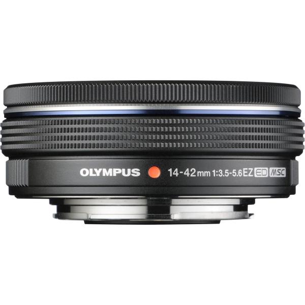 Olympus M.ZUIKO DIGITAL ED 14-42mm F3.5-5.6 EZ (pancake zoom) zwart (EZ-M1442EZ) (OEM/Bulk) - Afbeelding 2