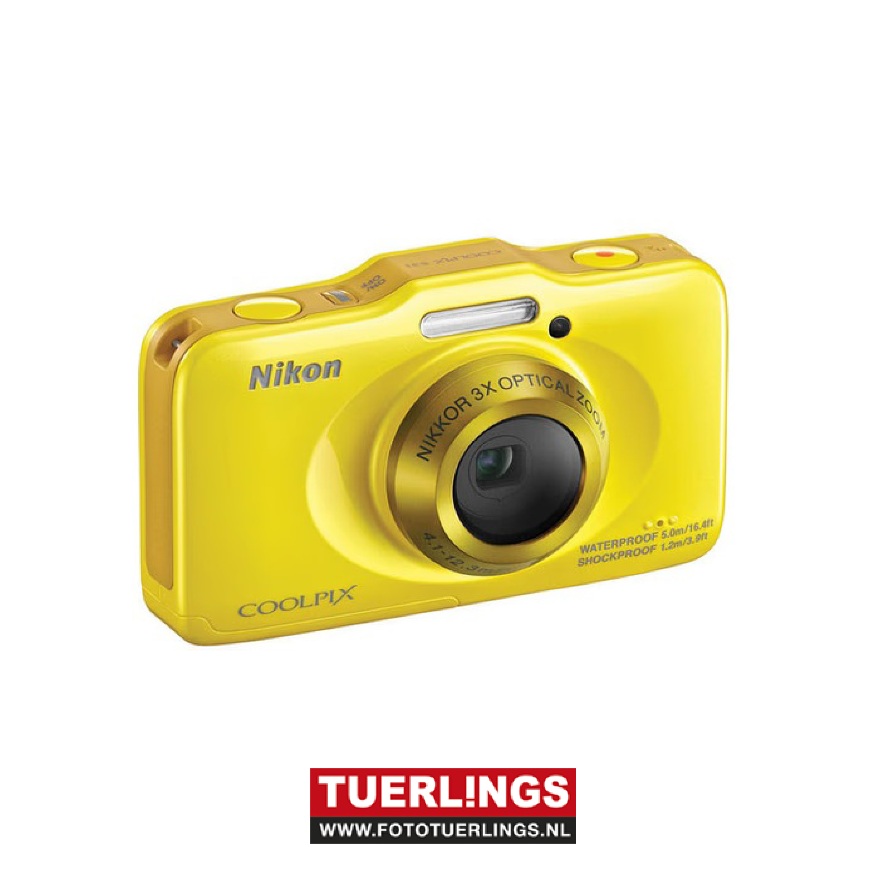 Nikon Coolpix S31 Waterdichte Camera occasion - Afbeelding 2