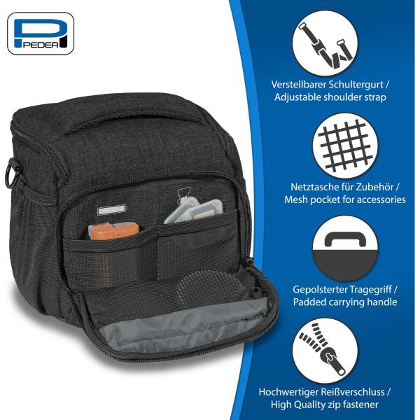 Camera Bag Large Fashion Pro Black - Afbeelding 3