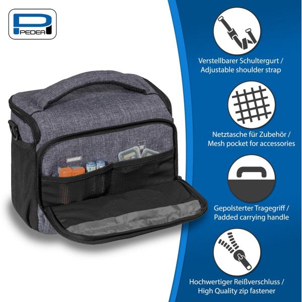 Camera Bag XL Fashion Pro Grey - Afbeelding 3