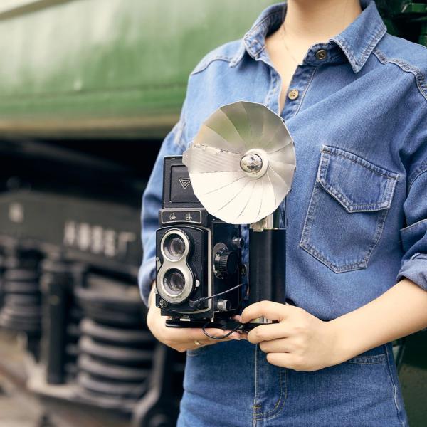 Lux Master Retro Camera Flash Black - Afbeelding 3