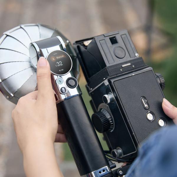Lux Master Retro Camera Flash Black - Afbeelding 4