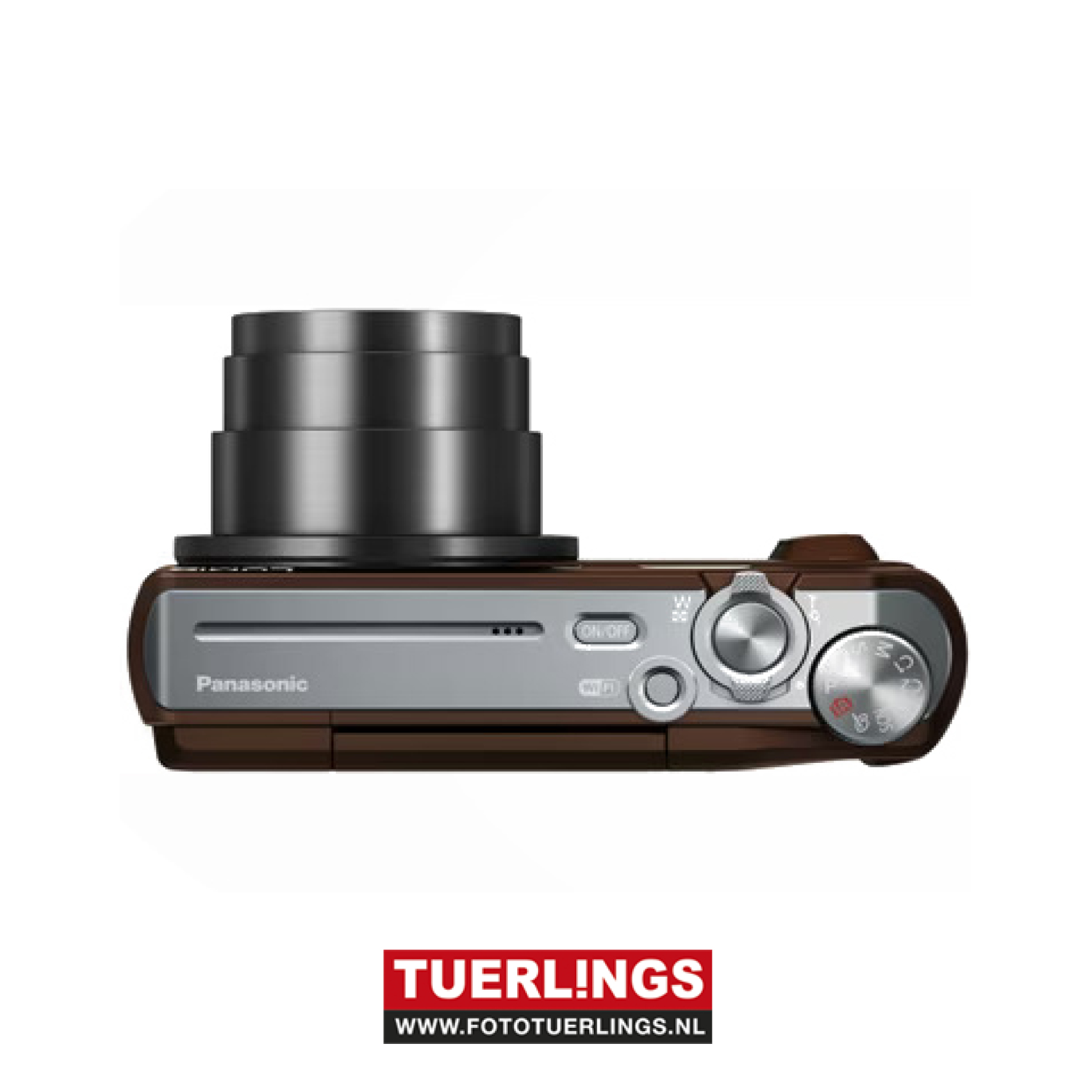 Panasonic DMC-TZ57 Bruin occasion - Afbeelding 3