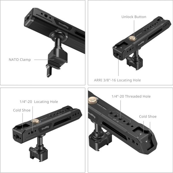 4152 Rotating Top Handle w/ Nato Clamp - Afbeelding 4