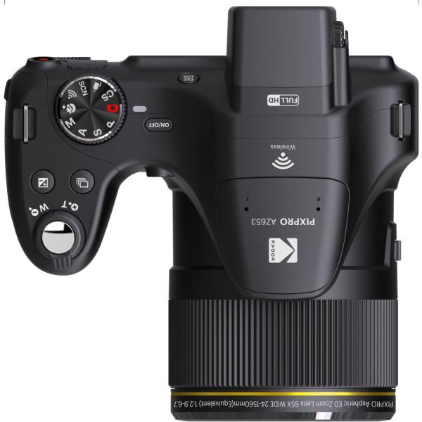 Kodak AZ653 Bridge camera met 65x zoom en zoeker - Afbeelding 4