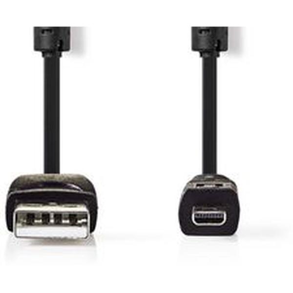 Camera Data Cable | USB A Male - UC-E6 8-PIN Male 2.0m - Afbeelding 6