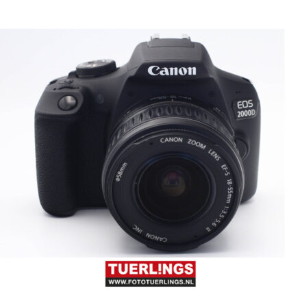 Canon EOS 2000D+18-55mm f/3.5-5.6 II occasion