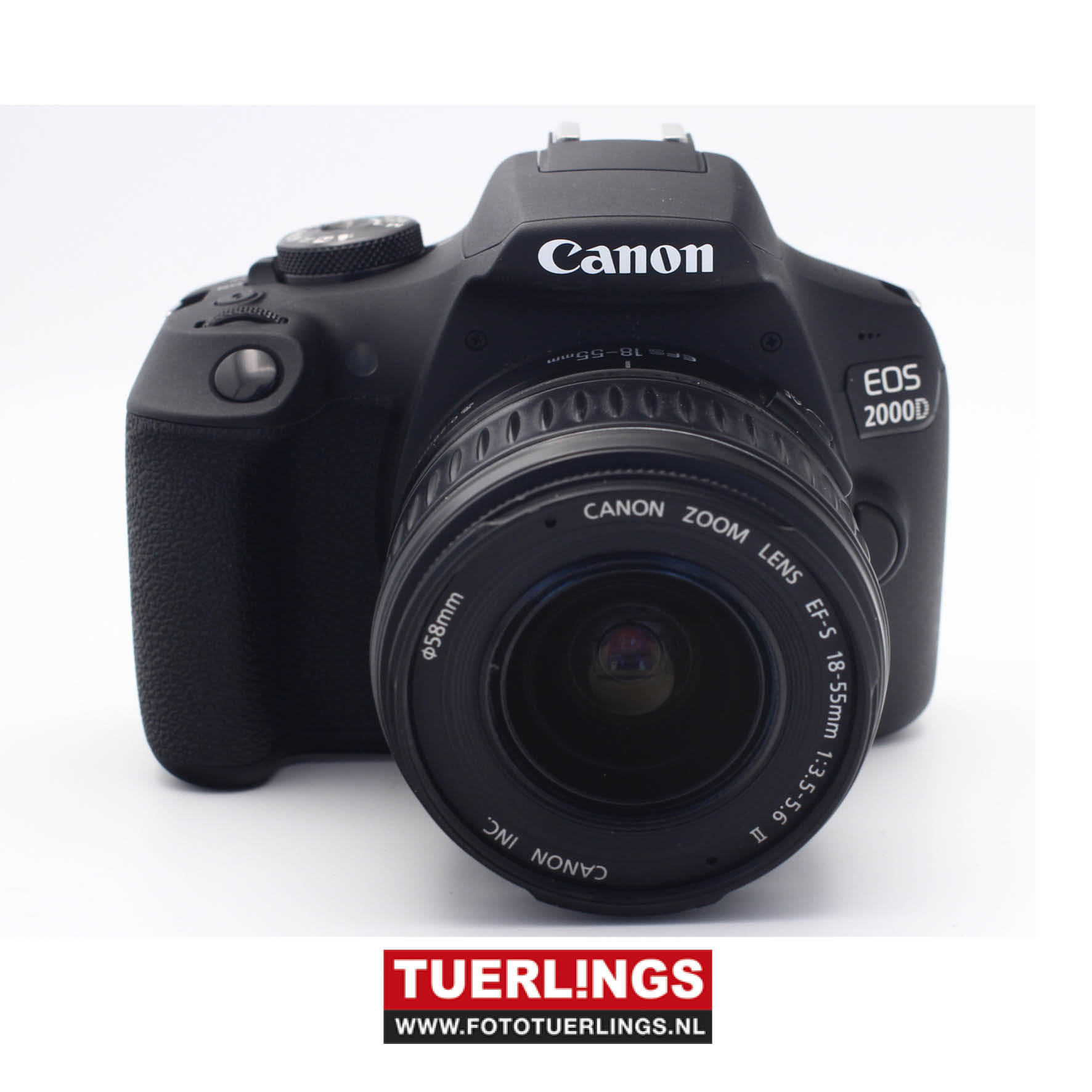 Canon EOS 2000D+18-55mm f/3.5-5.6 II occasion