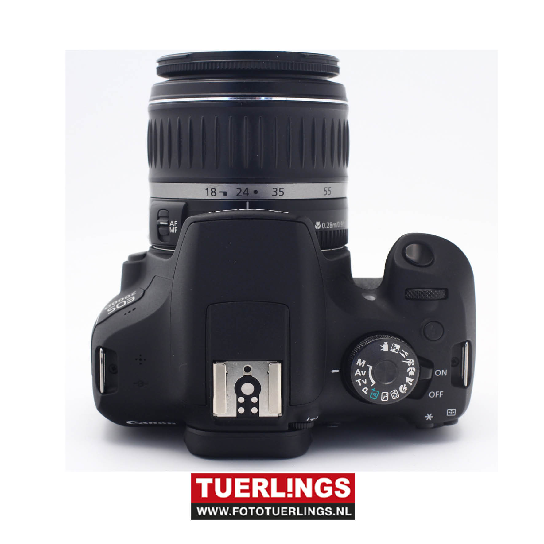 Canon EOS 2000D+18-55mm f/3.5-5.6 II occasion - Afbeelding 3