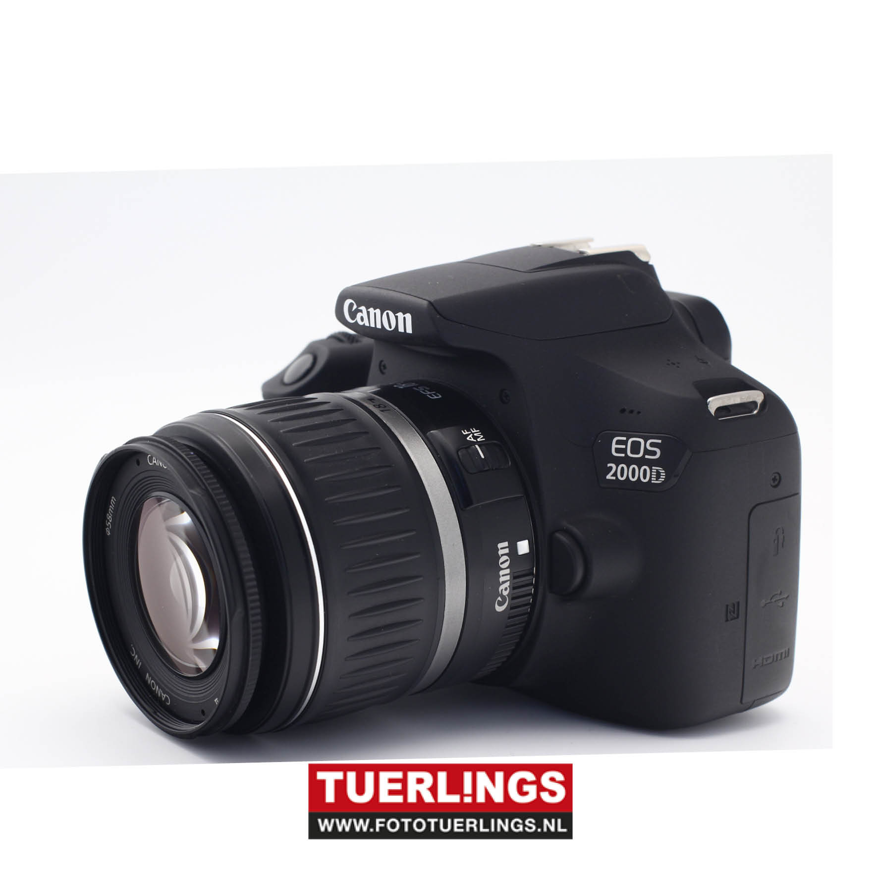 Canon EOS 2000D+18-55mm f/3.5-5.6 II occasion - Afbeelding 4