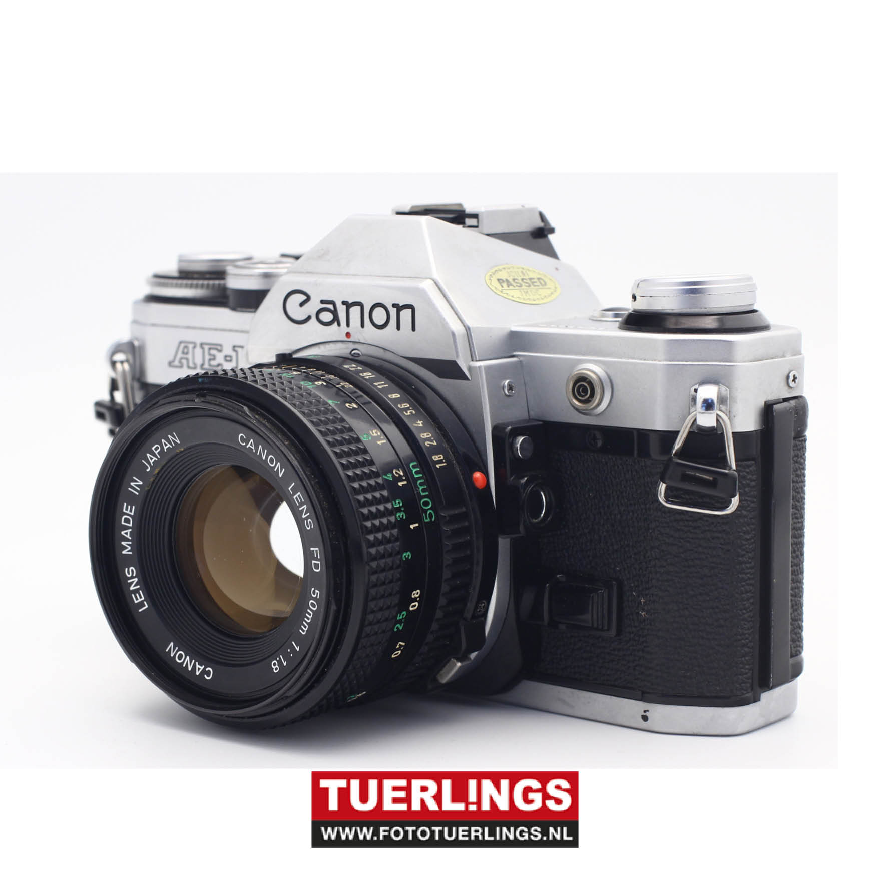 Canon AE-1 + FD 50mm 1.8 Spiegelreflex - Afbeelding 3