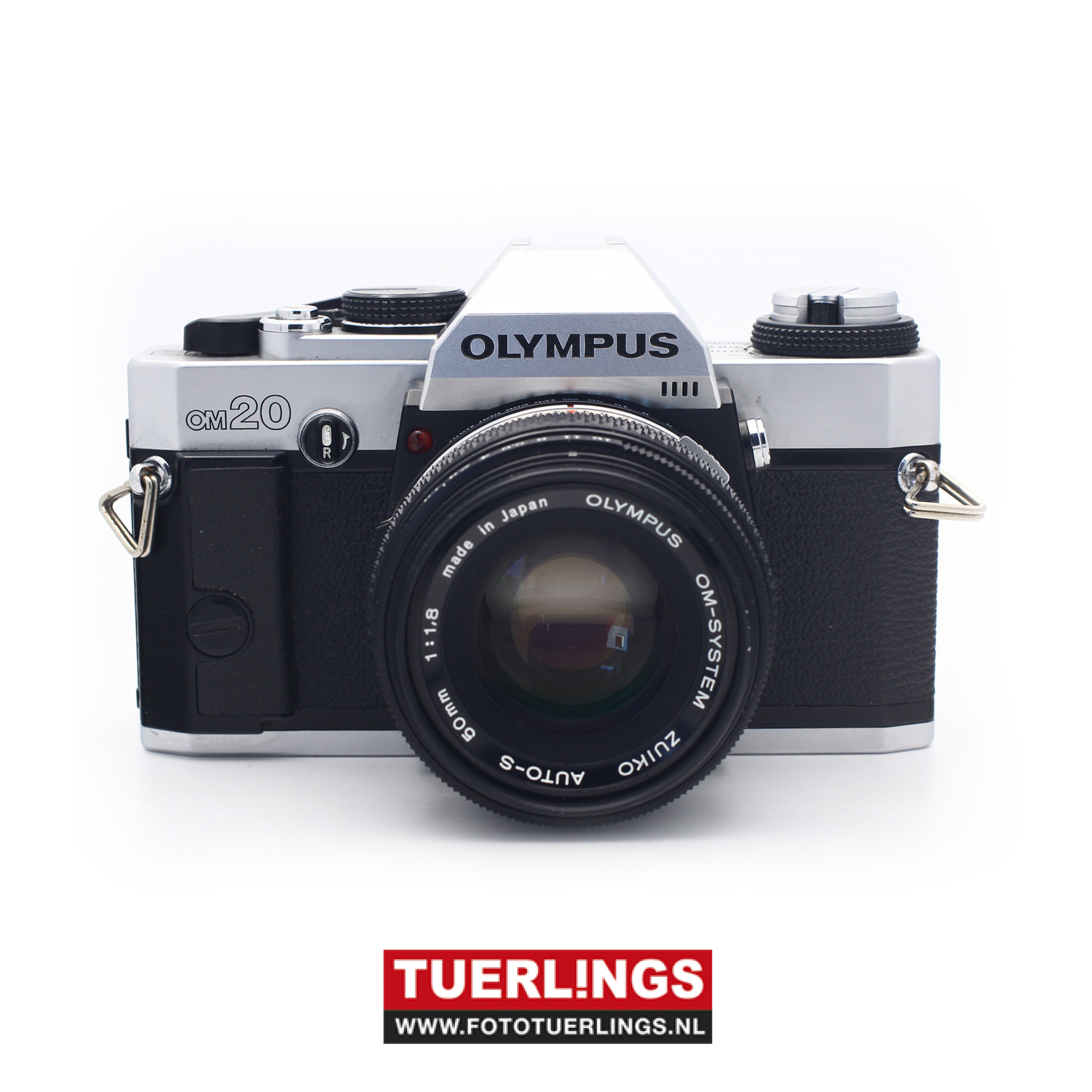Olympus OM-20 + Olympus Zuiko 50mm F1.8 Analoog occasion