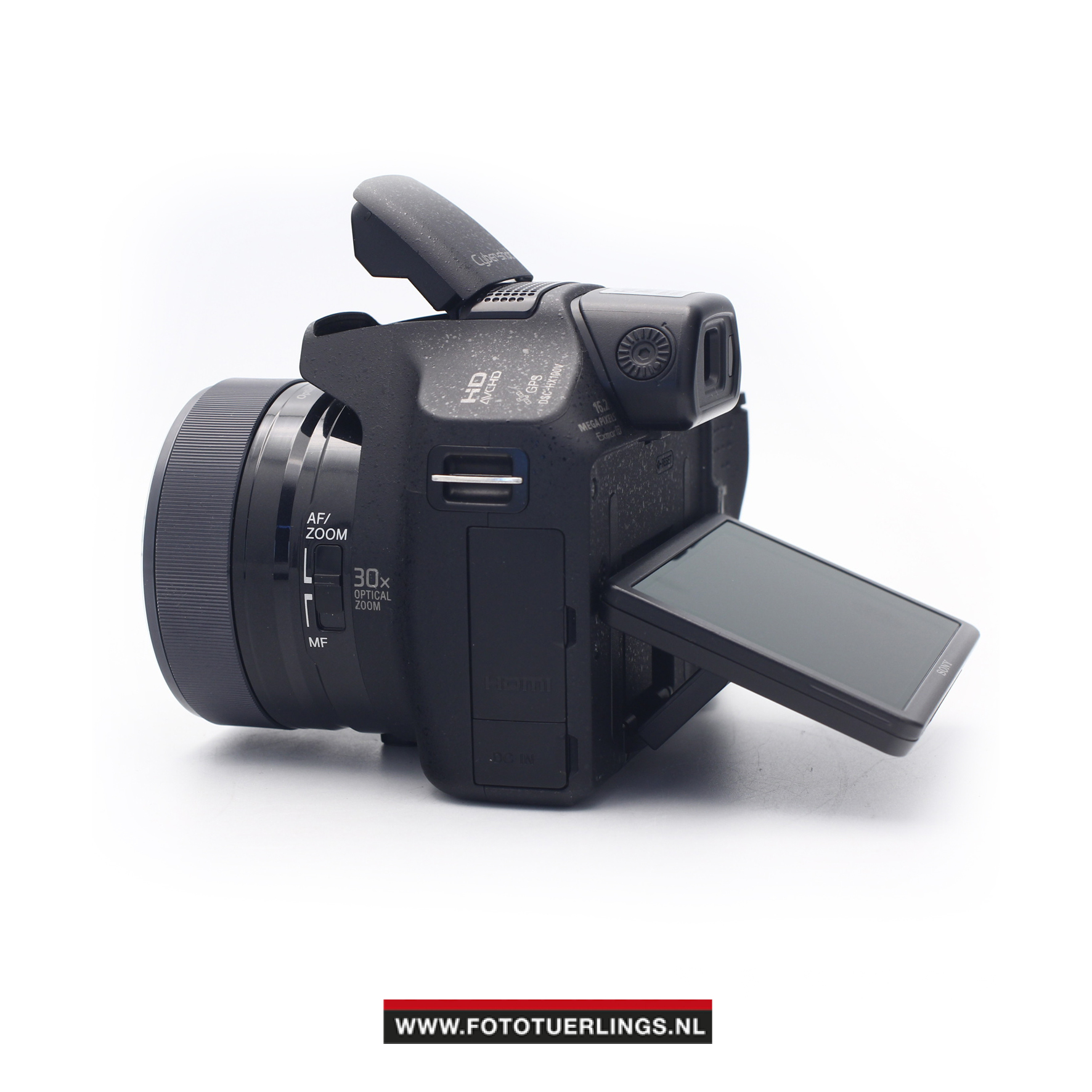 Sony DSC-HX100v zwart occasion - Afbeelding 4