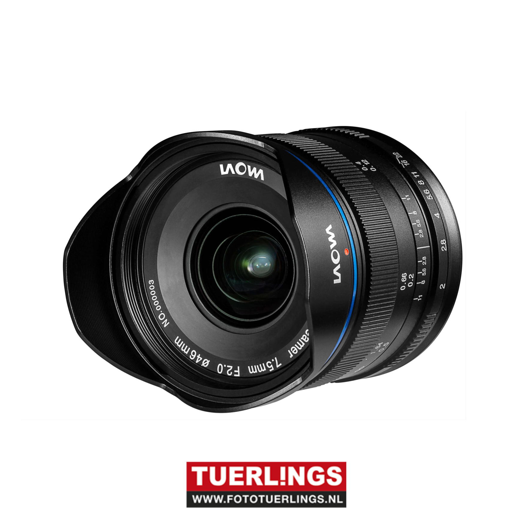 Laowa C-Dreamer 7.5mm F2 MFT occasion - Afbeelding 2